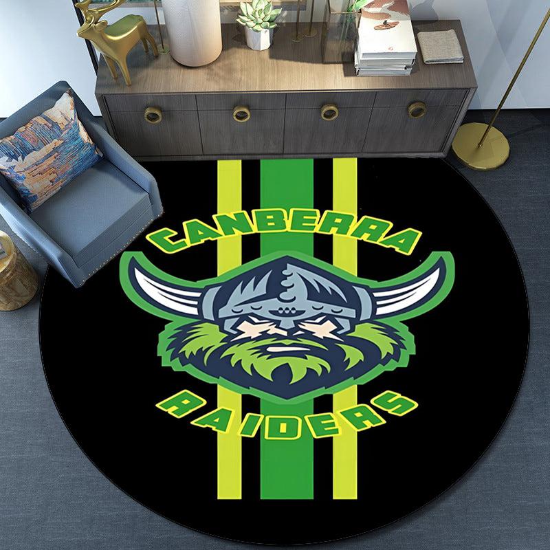 Canberra Camouflage Warrior Round Rug for Livingroom,Bedroom, Palyroom, Chair Rug, Area rug, Circle Carpet, Fan Christmas gift