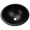 12 Inch Round Stainless Steel Sink Basin Round Oval Bowl Sink with 40mm Drain Outlet for Boat Caravan RV Motorhome