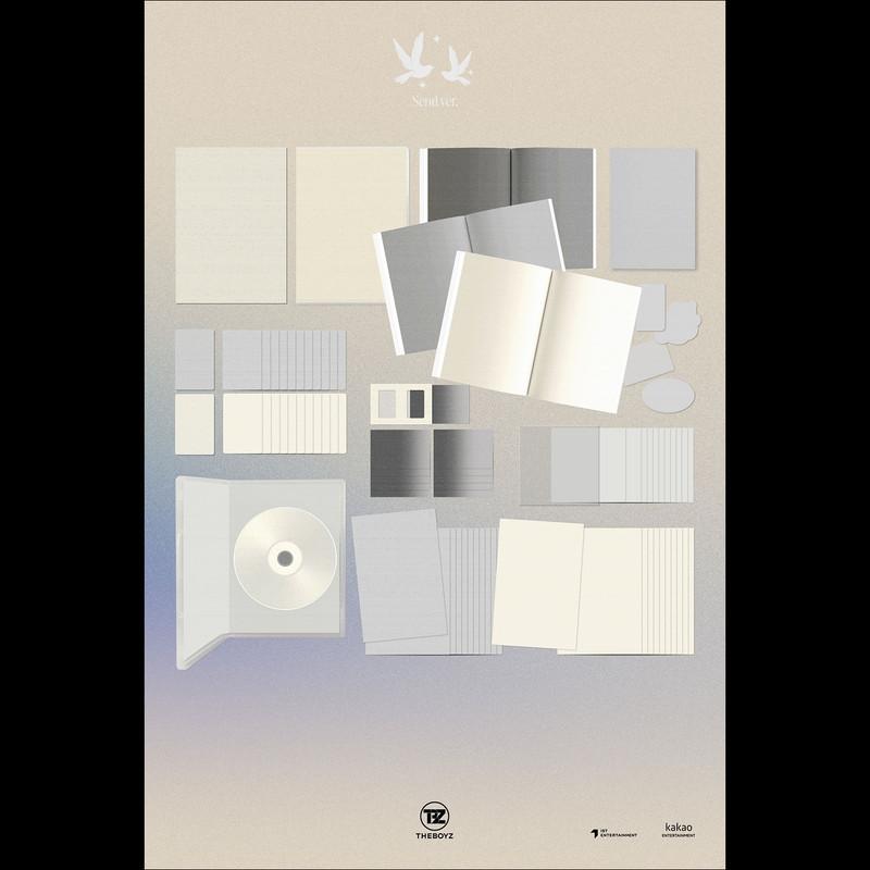 THE BOYZ [Phantasy_ Pt.3 Love Letter] 2nd Album (Write Ver./ Send Ver.)
