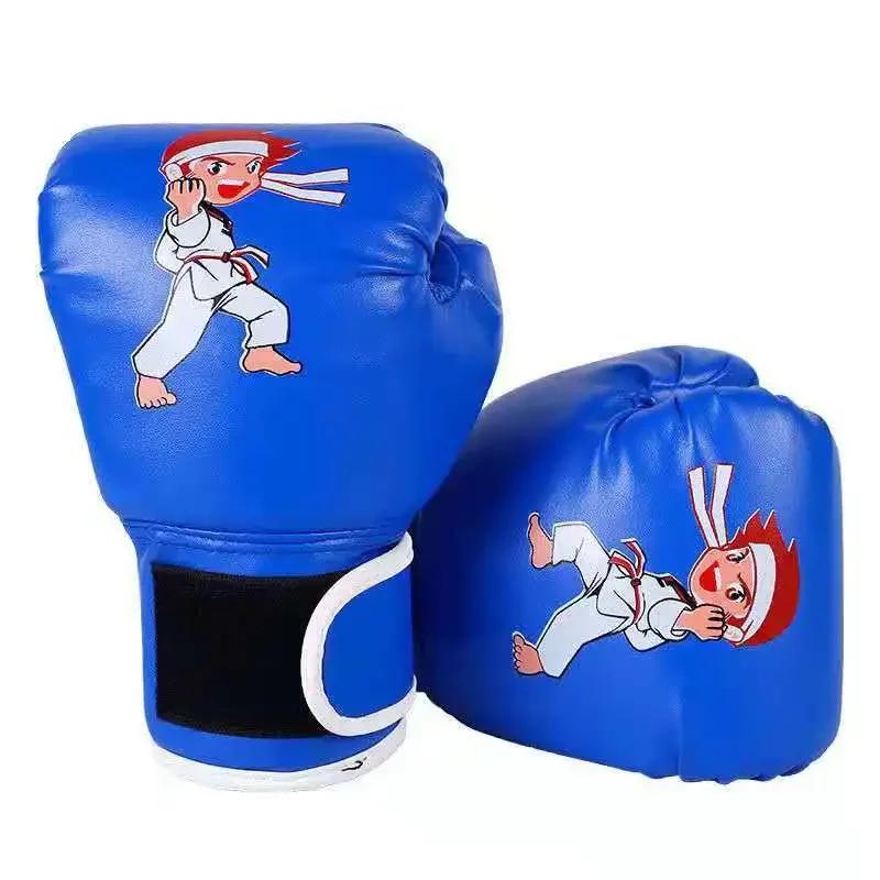 Children Boxing Glove Kickboxing Protective Gloves Kid Punching Training Sanda Sport Supplies Children Combat Training Equipment