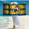 Proof Beach Towel with Jacksonville Jaguars Logo Pattern - Soft,absorbent,quick-drying,machine Washable - Perfect for Swimming,camping,bathing