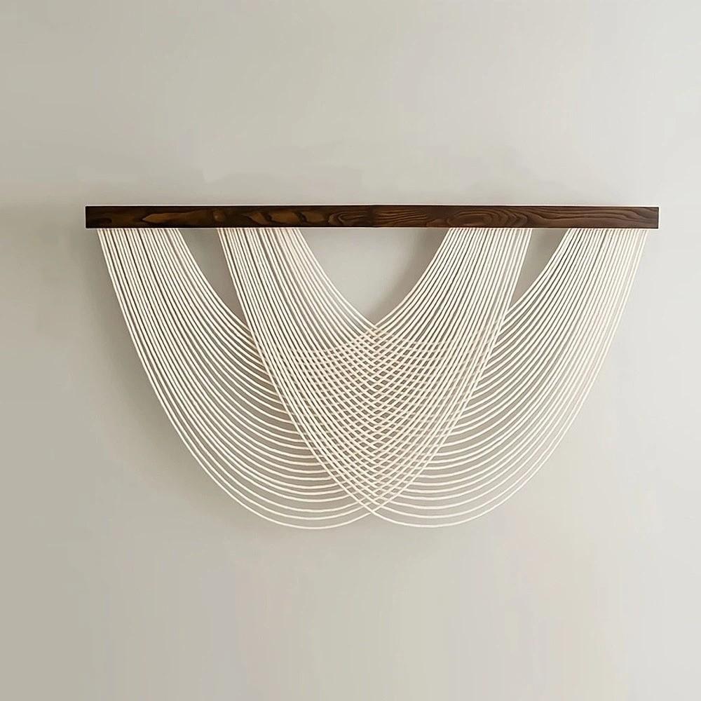 Nordic Style Wall Hanging Tapestry Large Size Curtain Tapestry Homestay Decoration белый