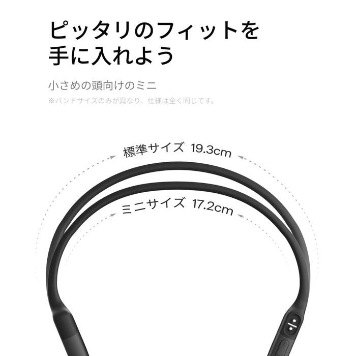 Shokz OpenRun Bone Conduction Headphones Bluetooth Wireless Open-Ear Headphones Sports Magnetic Charging Black