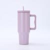 40oz Large Capacity Vacuum Insulated Stainless Steel Travel Mug With Straw Car Office Outdoor Use
