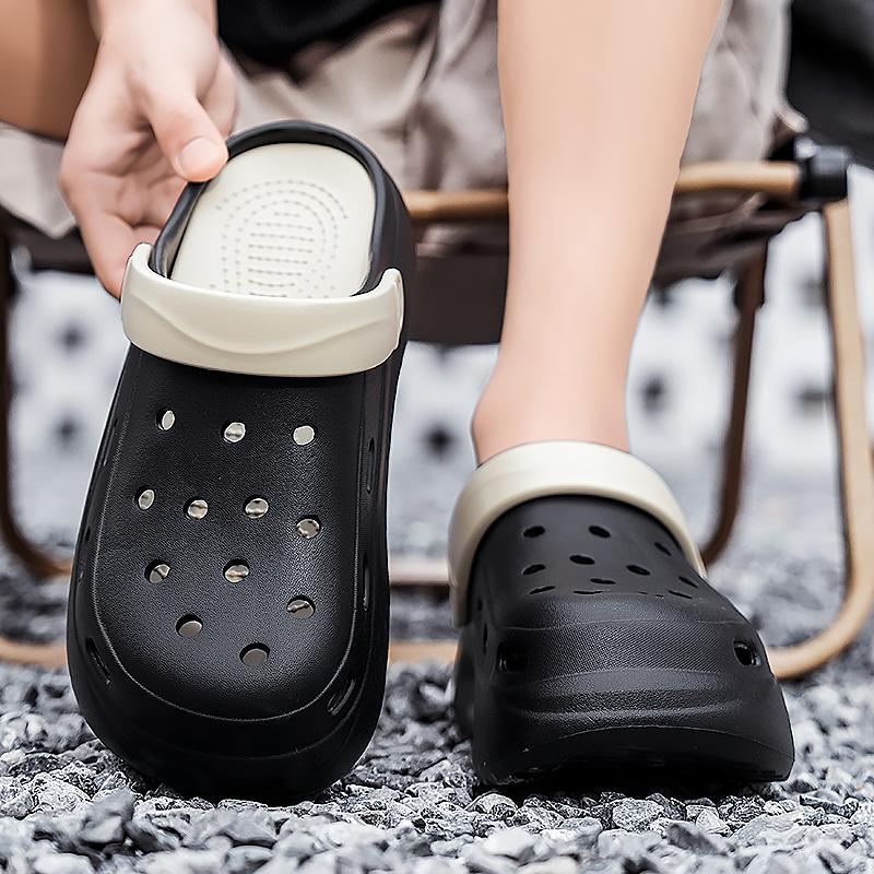 Sandalias de Exterior de Verano para Mujer Plataforma Transpirables Zapatos de Senderismo Agua Playa Sandalias de Hombre Camping Escalada Aqua