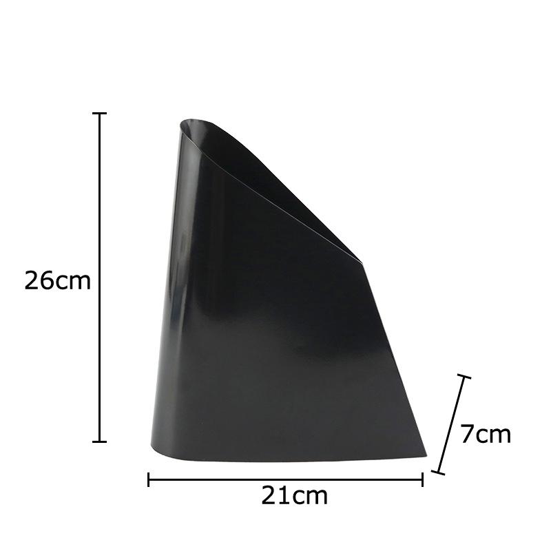 Creative Beveled Trapezoidal Metal Vase Table Decoration Flower Arrangement Abstract Geometric Crafts Vases Room Aesthetic Decor