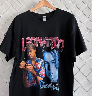 Leonardo DiCaprio Graphic Tee Shirt, Gift For Men Women Unisex Shirt