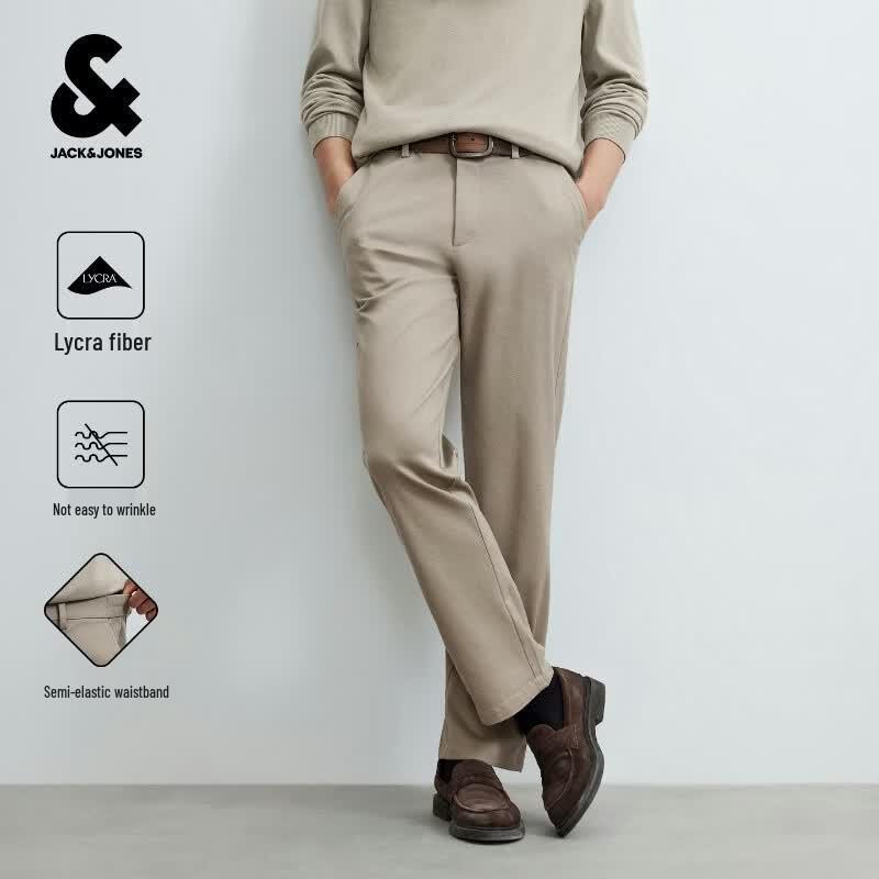 Jack & Jones Men's Wrinkle-Resistant Casual Pants