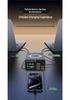 80W Multi-Port Charger: 6A2C Digital Display Wireless Desktop Fast Charging Station for Phones & Laptops.