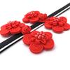 Hand Sewing Flower Button Fasteners Chinese Knot Closure Cheongsam Frog Buttons Silk Buckle Clothes Tang Suit Decoration