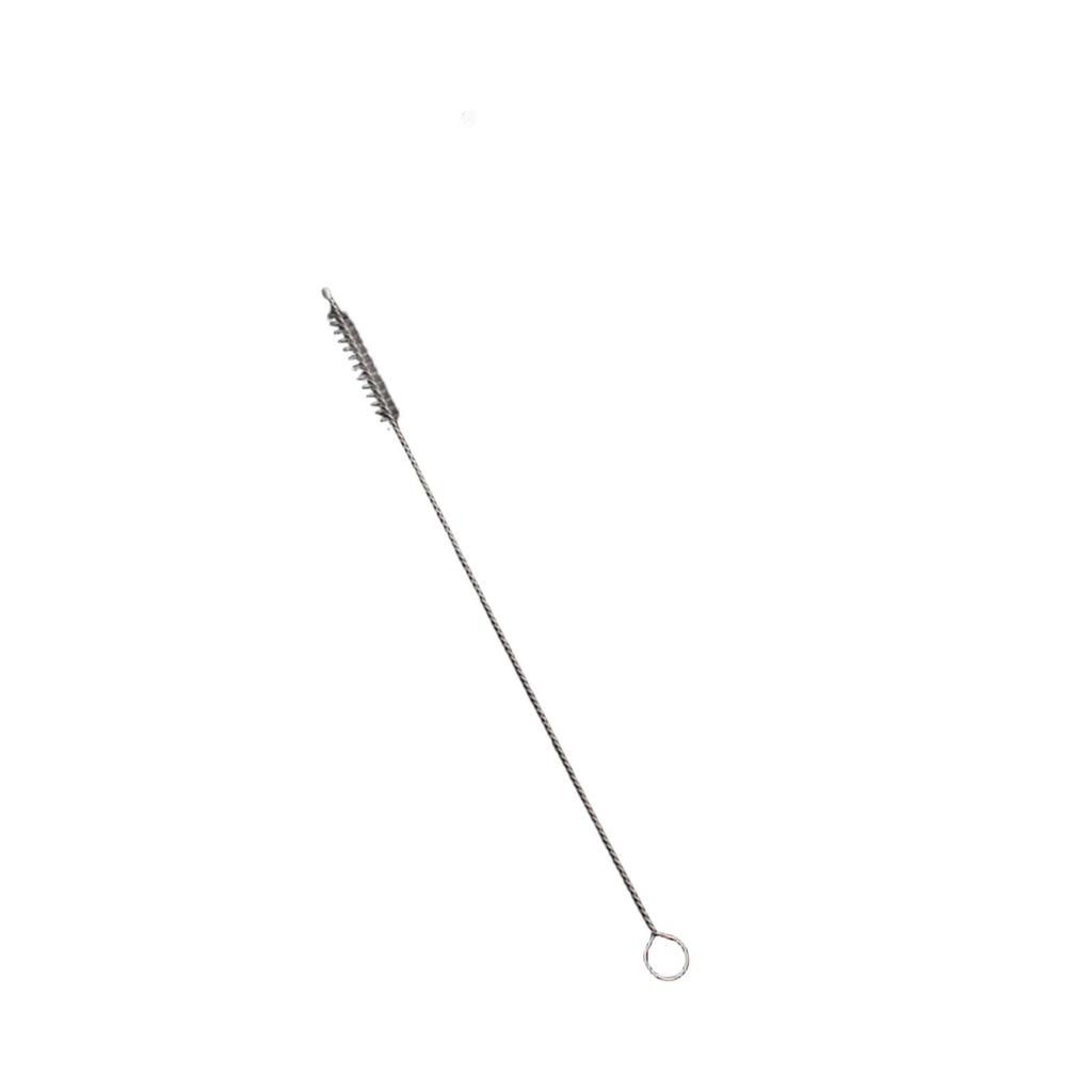 Stainless Steel Straw Spoon Dual-purpose Coffee Stirring Spoon