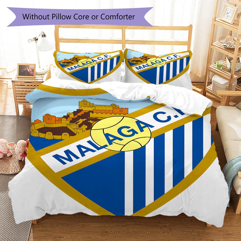 Málaga Bedding Quilt Set Quilt Cover Pillowcase Home Decoration Birthday Gift (1 * duvet cover + 2 * pillowcase, without core)