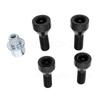 New M12x1.5 Car Locking Wheel Bolts Lug Nuts Set For BMW 1/3/5/6/7 Series Z3 Z4 M3 M5 M6 E36 E46 E60 E61 E81 E87 E90 36136786419