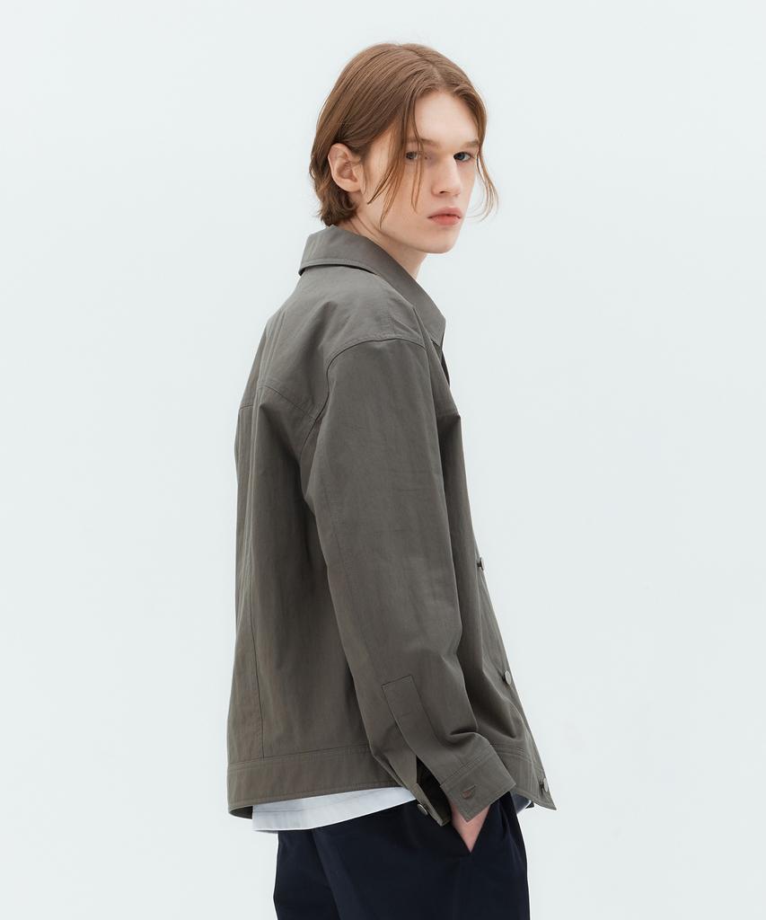 Mindbridge Cotton Blend Twill Trucker Jacket - 3 Colors