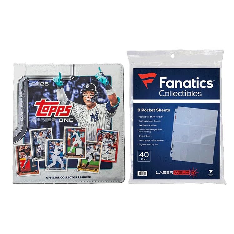 

2025 Topps Series One Official Collectors Binder Binder Pages 2025 Topps Series One Official Collectors Binder Binder Pages Binder Page + + [Item]
