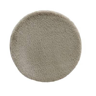 Toshishimizu Chair Pad Feather Gray Circular 35cm Low Resilience High Resilience Rabbit Fur RF400