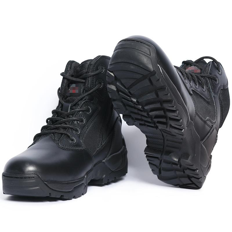 Fashion Men's Low Top Tactical Boots Outdoor Desert Climbing Sports Hiking Shoes Field Training Combat Boots Male Work Safety Shoes