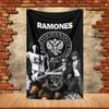 Ramones Band Party Flag Polyester Printed Flag Banner Tapestry for Garden Garage Decoration Concert Flag