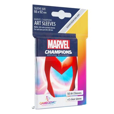 Gamegenic Marvel Champions Art Hüllen (Scharlachrote Hexe)