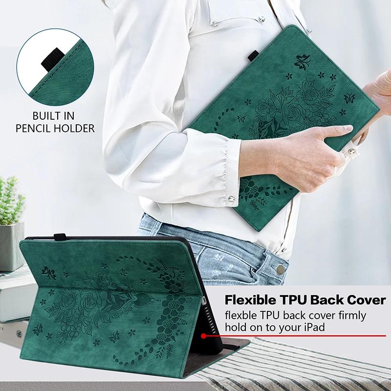 Leather Case for Samsung Galaxy Tab A11 A9 + 8.7 Plus S5e T720 Tablet Cover Tab A 10.1 T510 A8 X200 10.5 S6 A7 Lite 10.4 Case