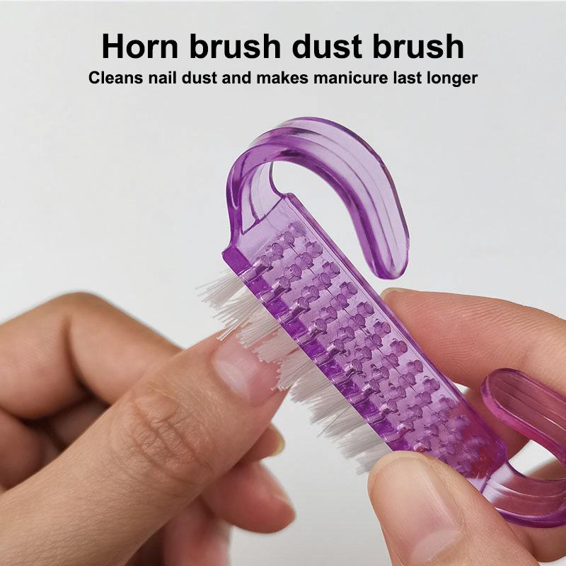 Kit d'Art pour Ongles Avec Lime à Ongles Tampon Bloc de Ponçage Polissage Brosse à Poussière Manucure & Ensemble Éponge Pour Ongles Professionnels & Maison