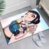 1pc KPop Demon Hunters ZOEY1 Design Area Rug - Non-Slip, Soft & Cozy Floor Mat for Living Room, Bedroom, Office - Indoor/Outdoor Decorative Carpet