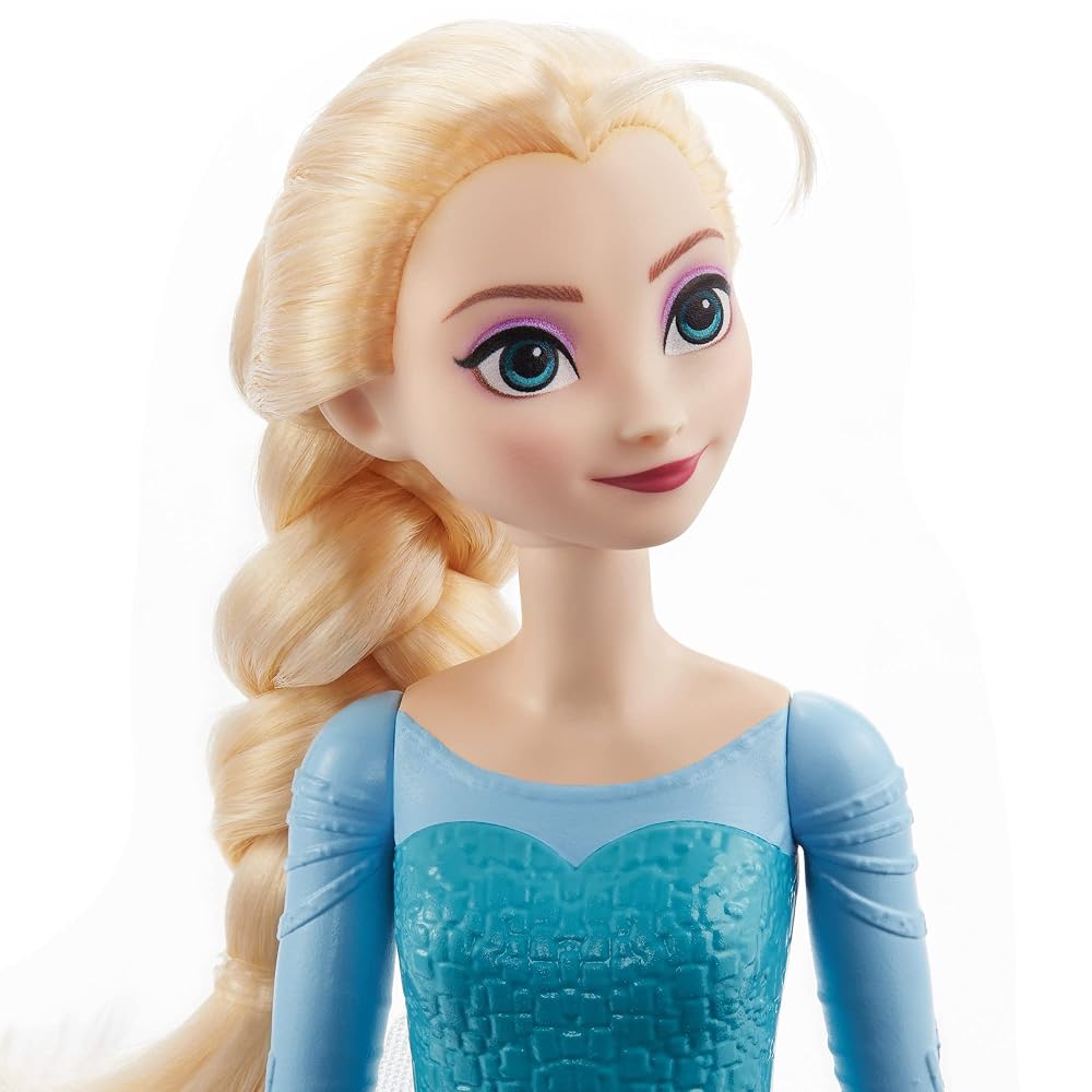 MATTEL Disney Frozen Elsa Doll 3+ Years - Dress-Up Figure HLW47