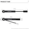 MTB Road Bike Inflator With Gauge Portable Aluminum Alloy Hand Tire Air Inflator Bicycle Pump For AV FV Presta Schrader Valve