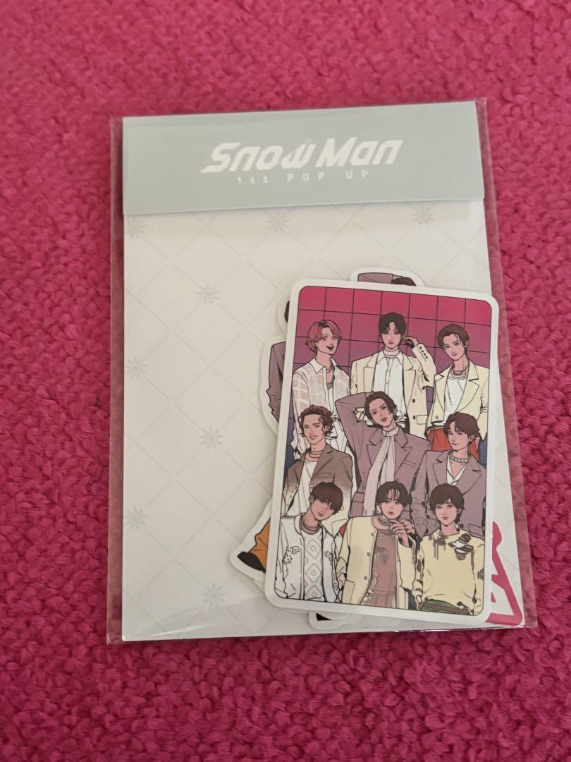 

[USED] Snow Man 1st Popup Sticker Pack