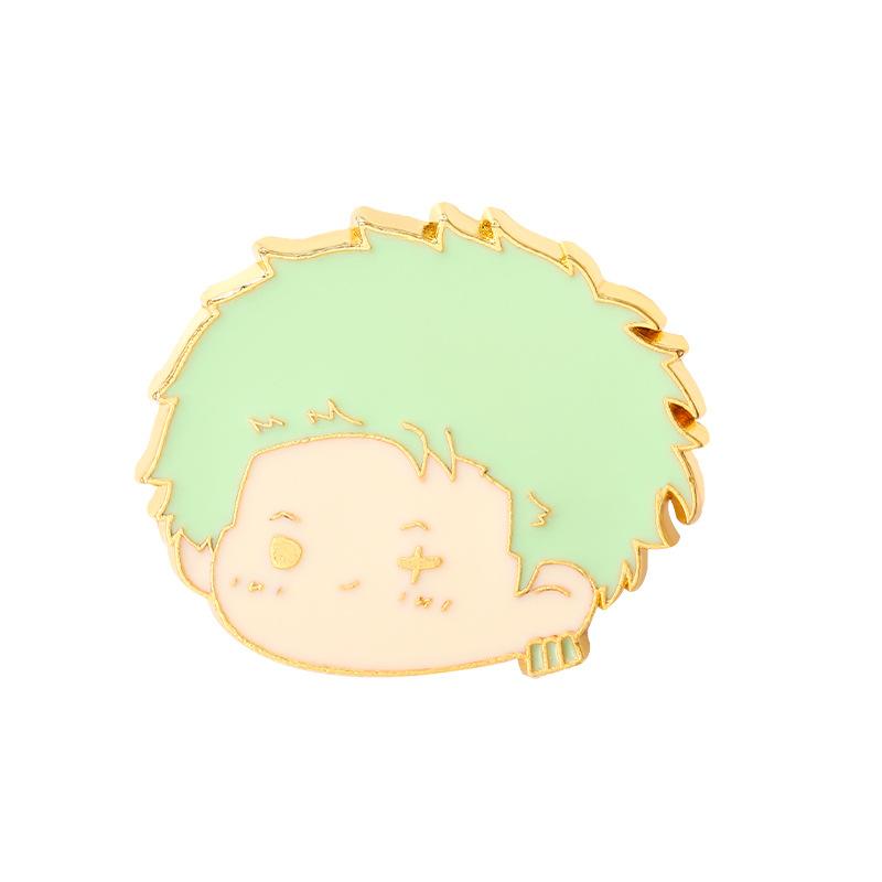 

Cartoon Vibrant Animation Brooch Highquality Metal Pin Stylish Accessory Customization For XZ6502