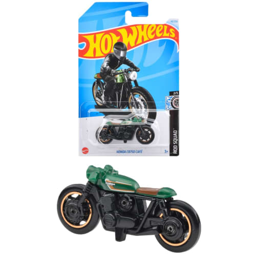 

Hot Wheels Basic Car Honda CB750 Cafe [Мини-машина] [от 3 лет] HXP86