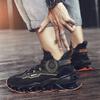 Zapatillas Deportivas de Caña Alta para Hombre con Suela de Cuchilla Tejido Transpirable Antideslizantes