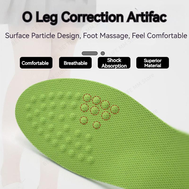 PU Orthopedic Arch Support Insoles O/XO Leg Corrected Shoe Sole Pads For Foot Valgus Varus Orthotic Cushion Pain Relief Inserts
