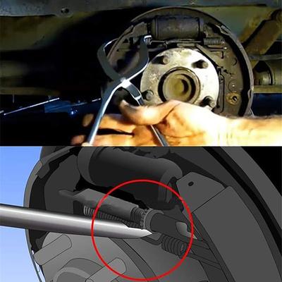 Auto Fahrzeug Trommelbremse Leitung Belag Rückholfeder Reparatur Bremssystem Trommelzange Federinstallationswerkzeug Auto Entfernung Zange Werkzeuge