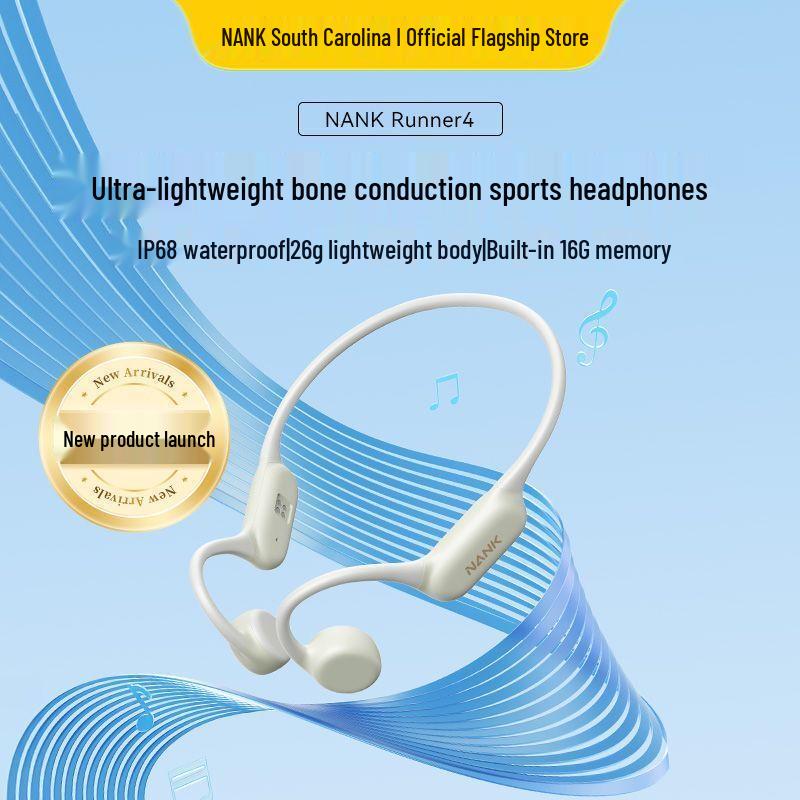 NANKANG Runner 4 Bone Conduction Sports Headphones