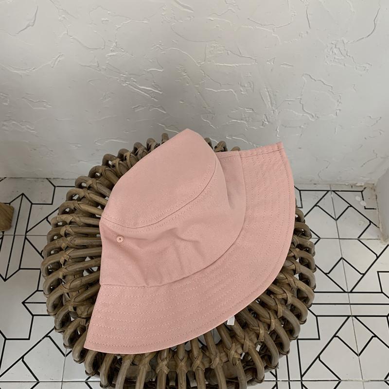 Chapeau de pêcheur uni de base style japonais pour femmes, chapeau de soleil pliable, chapeau de protection solaire, chapeau polyvalent version coréenne, tendance pour hommes