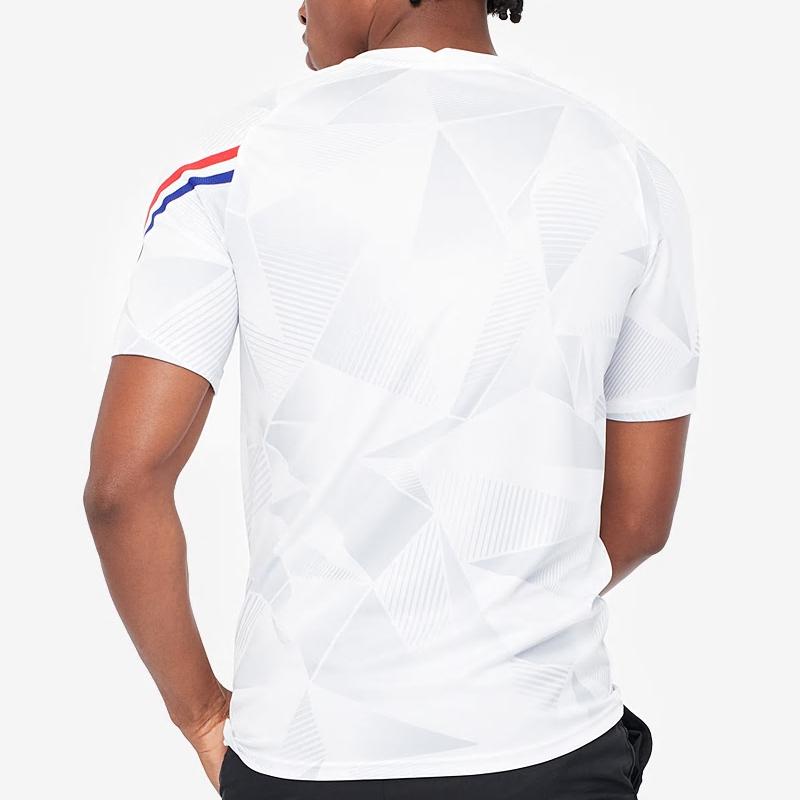 Nike Netherlands Euro Cup Short Sleeve Football T-Shirt Men Tops White CD2580-101