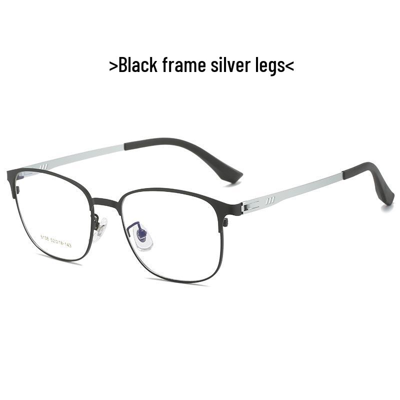 Oval Screwless Women s Eyeglasses, Anti-Blue Light, Myopia-Friendly, Model 6138 Myopia Anti-Blue Light Compatible