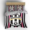Juventus Logo Stripe Bedding Set Bedding Duvet Cover Set Duvet Cover Pillowcases  (1 * Duvet Cover 2 * Pillowcases, Without Duvet Insert)