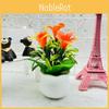 Lily Green Artificial Plant Potted Plant For Office Workspace And Room Living