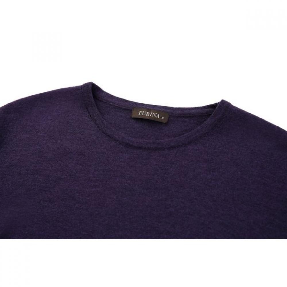 FURINA Extra Fine Wool Ruffle Sweater