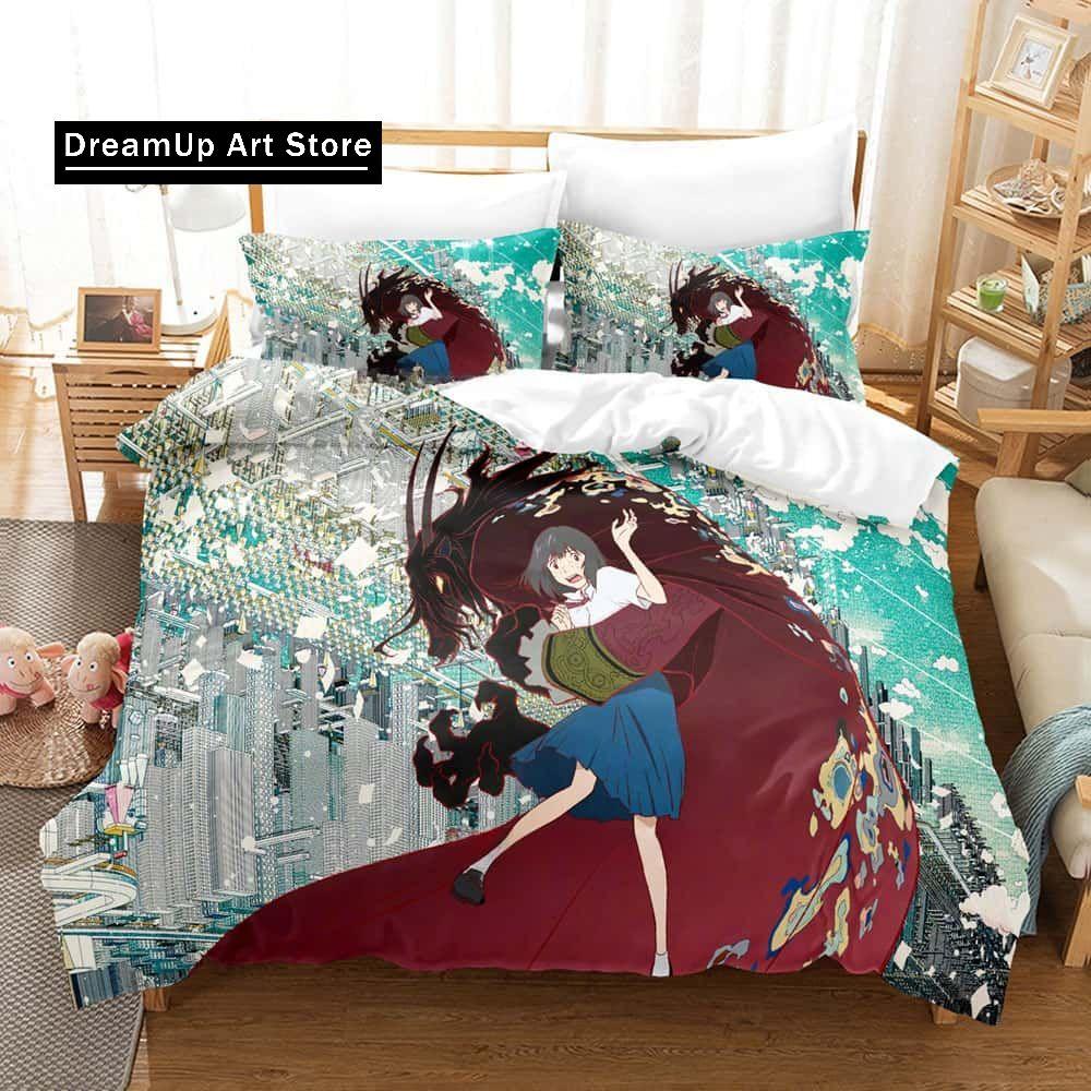 Anime Sänglakan Set Belle Sängkläder Set Enkelsäng Tvilling Full Queen King Size Sängset Vuxen Barn Sovrum Påslakanset Hemtextilier