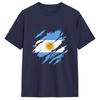 Argentina Flag T Shirts Unisex 100 Cotton Cool Tshirt O Neck Tees Short Sleeve Clothes Printed