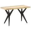 Day and Night - Day and Night Solid Mango Wood Dining Table 120x60x76 Cm