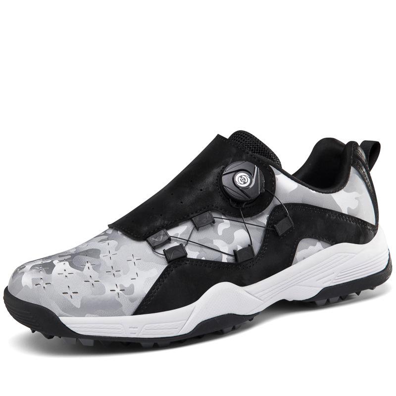 Unisex Plus Size Non-slip Golf Shoes - Breathable, Wear-resistant, Spiked Outdoor Sports Footwear 35