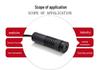 External Focusing 16X60mm 635nm 100mW Red Line Laser Marker with Glass Lens
