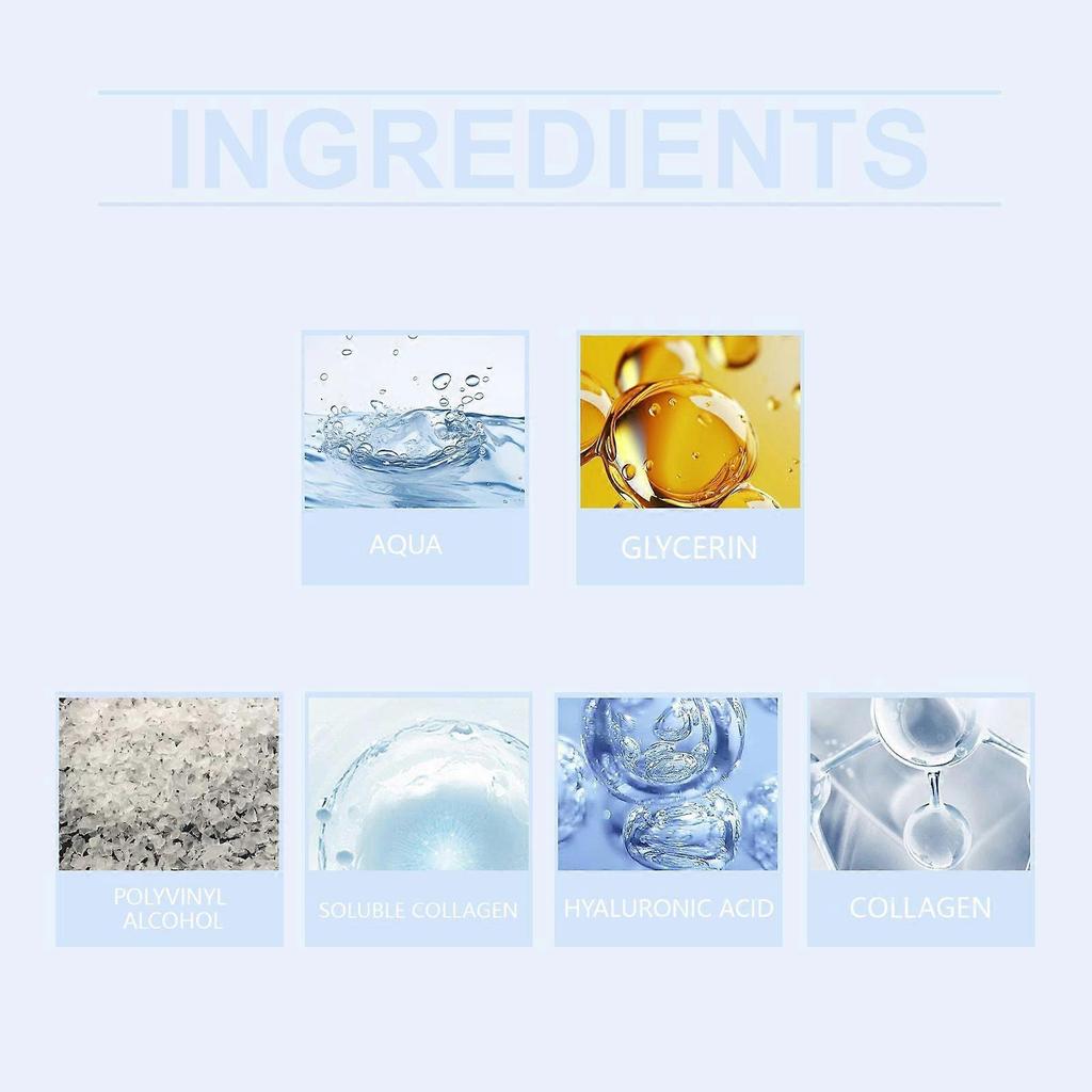 Hoygi Collagen Tear Mask, Gentle Moisturizing, Soft And Firm Skin Daily Skin Care Mask