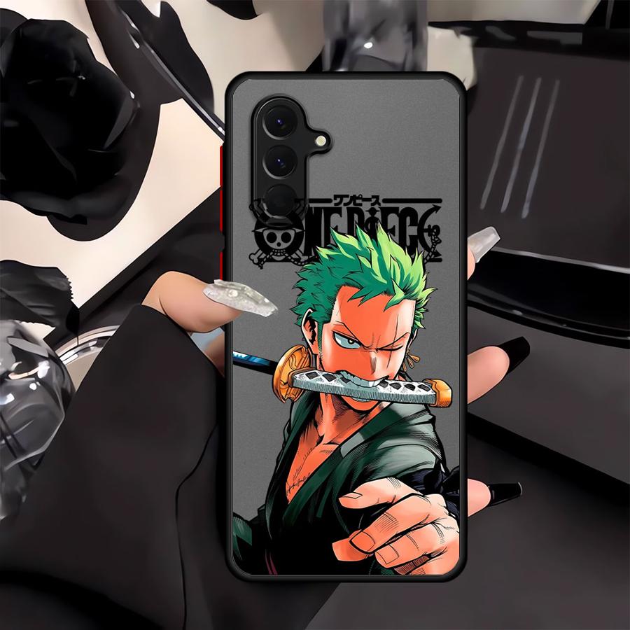 One Piece Luffy Zoro Cool Phone Cover Case for Samsung Galaxy A35 A54 A14 A23 A52S A72 A73 A33 A16 A15 A34 A36 A17 A52 A53 A56