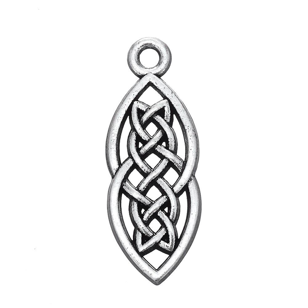 

Ювелирные изделия Triquetra Knot Charms Handmade Men Accessories 10 шт.