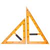 Großes Dreiecklineal-Set Geometrie Winkelmesser Lehrer Tafel-Zeichenwerkzeug